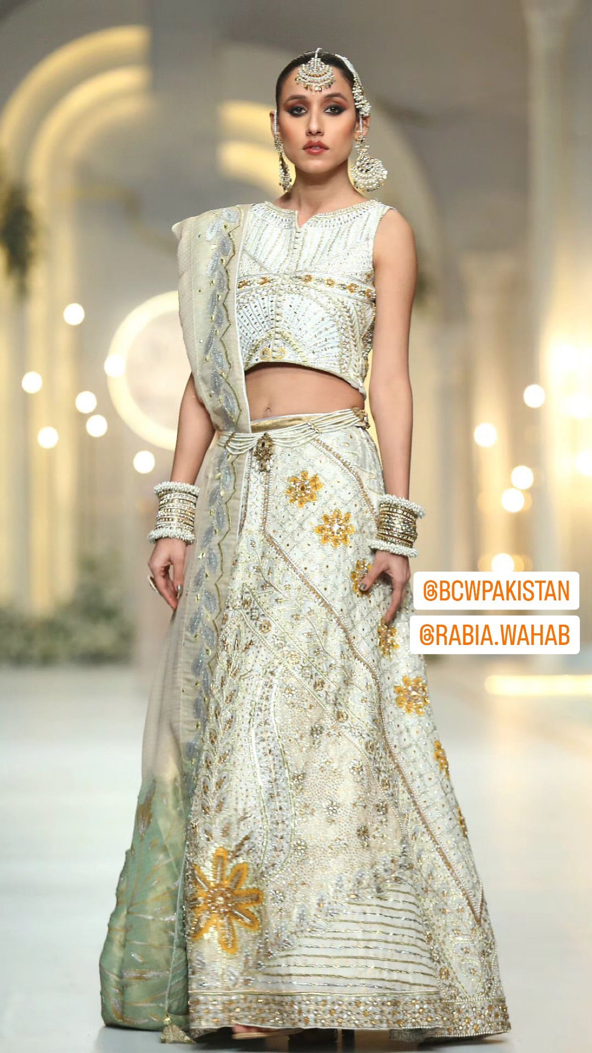 Ivory Lehenga Choli